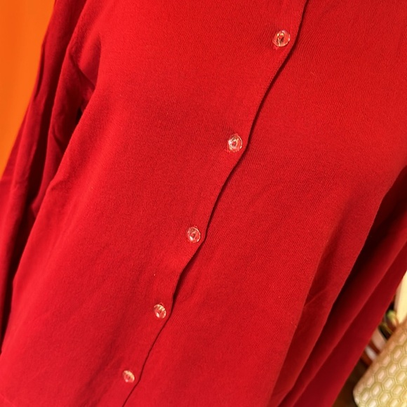 Ann Taylor Cotton Cardigan Size XL - Picture 4 of 8